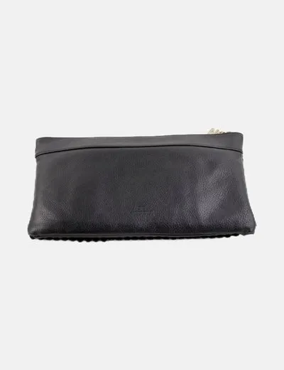 Elisabetta Franchi Bolso de mano piel negro