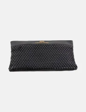 Elisabetta Franchi Bolso de mano piel negro