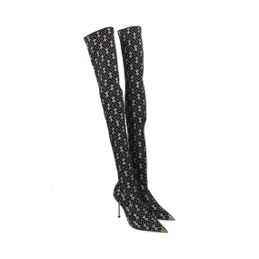 ELISABETTA FRANCHI Botas con tacón de Mujer 110 NEGRO