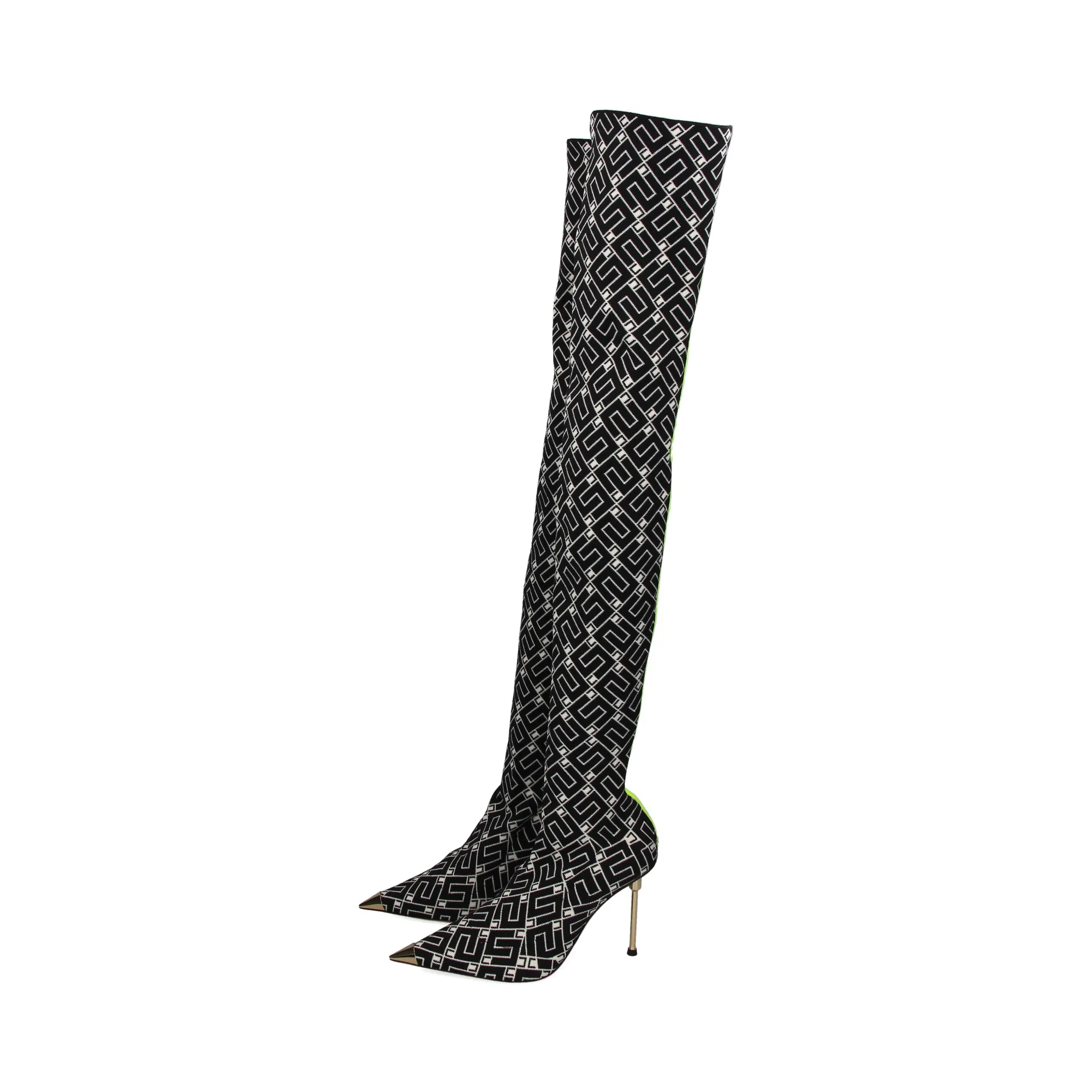 ELISABETTA FRANCHI Botas con tacón de Mujer 110 NEGRO