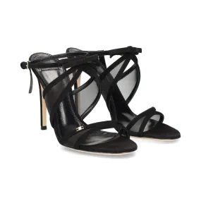 ELISABETTA FRANCHI Sandalias planas de Mujer 110 NEGRO