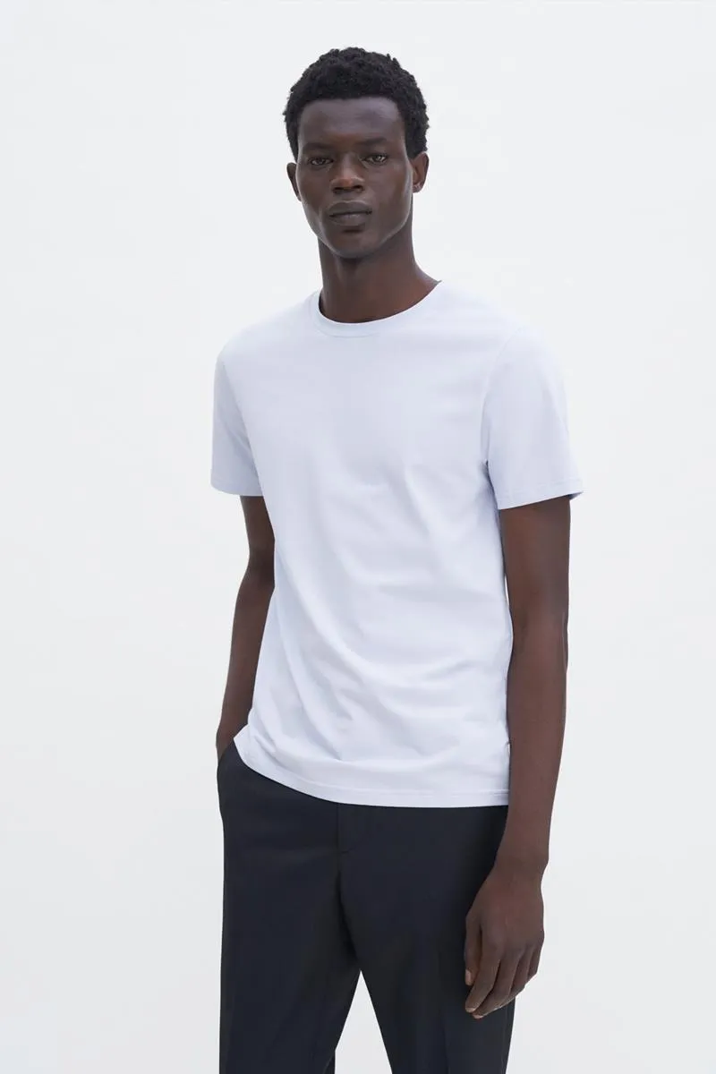 FILIPPA K CAMISETA STRETCH COTTON MIST BLUE