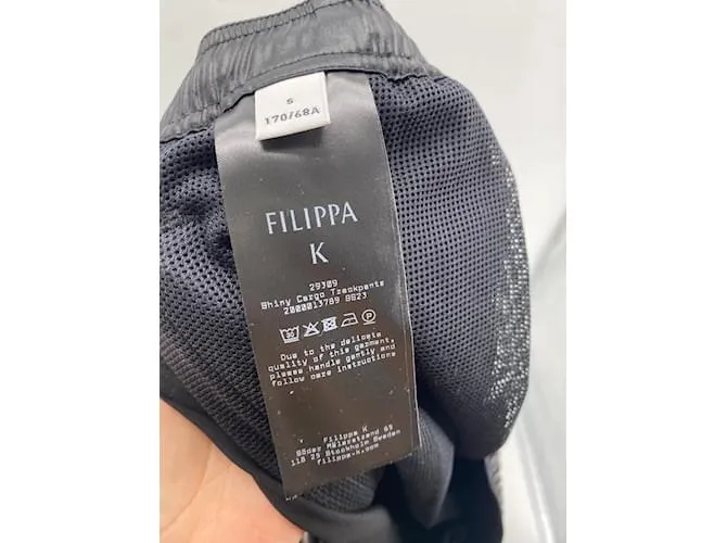 FILIPPA K Pantalón T.Poliéster Internacional S Negro 