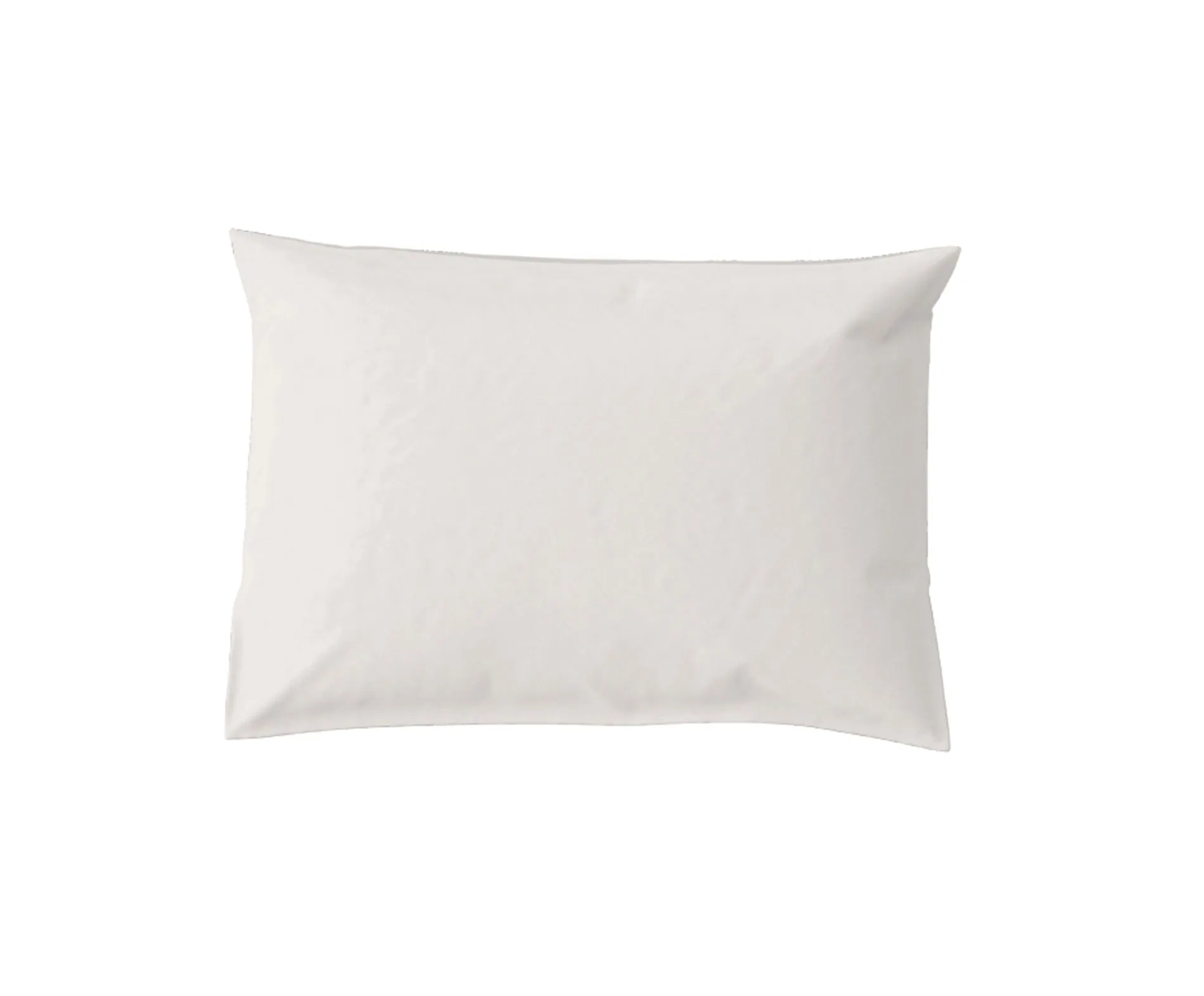 Funda Almohada Lisa Percal 200h Blanca CUADRANTE 60X60+5CM