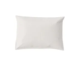 Funda Almohada Lisa Percal 200h Blanca CUADRANTE 60X60+5CM