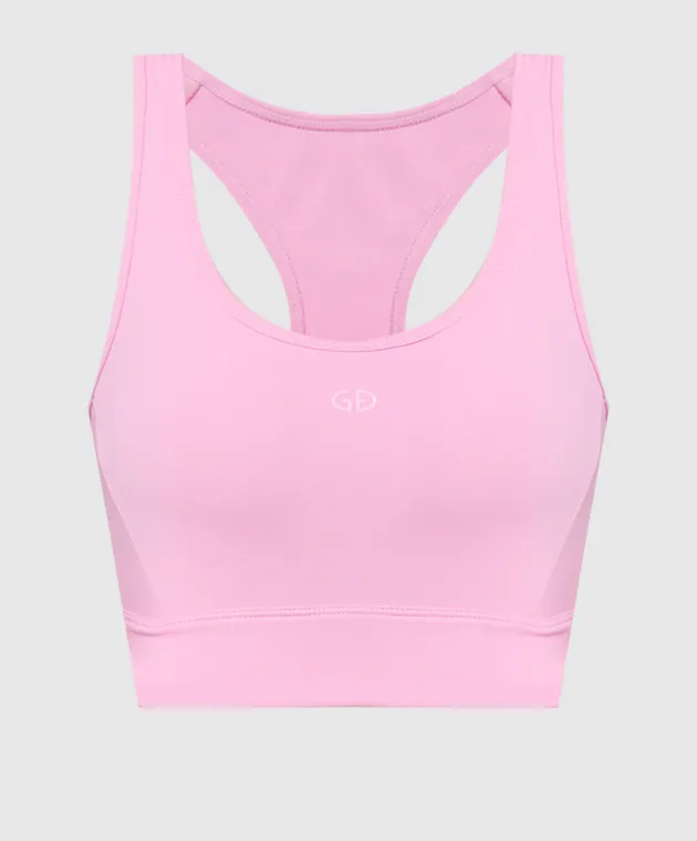 Goldbergh Mood pink top with logo