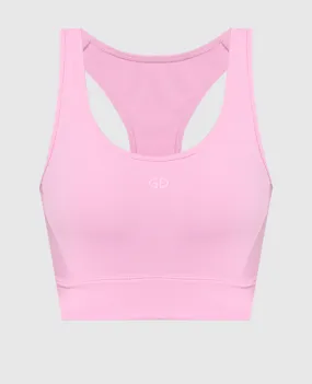 Goldbergh Mood pink top with logo