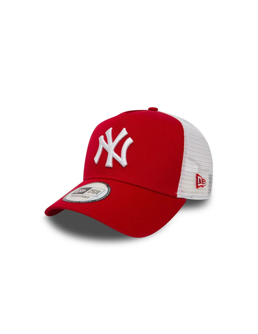 Gorra Béisbol New Era Clean Frame Trucker 9Forty NNY Rojo