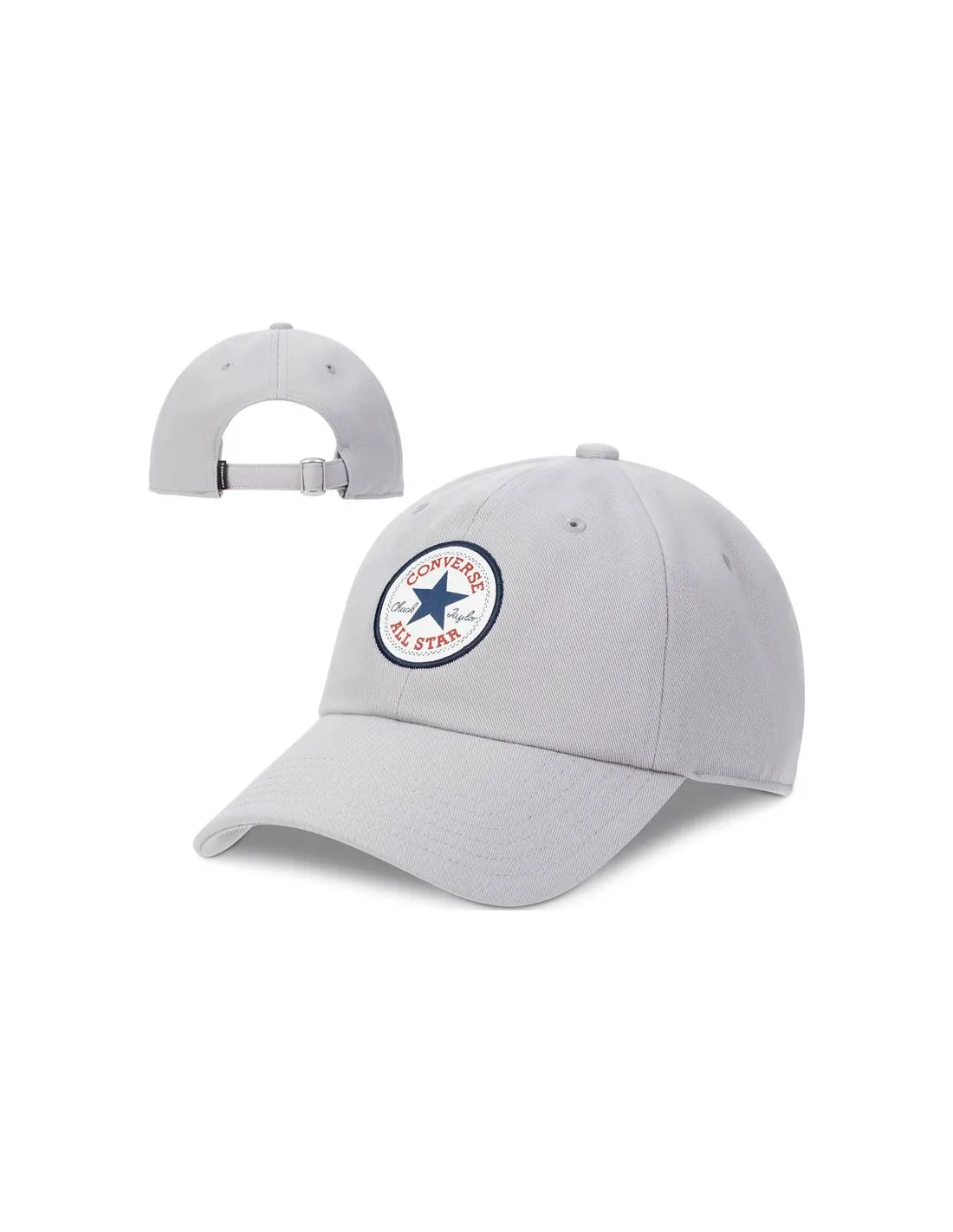 Gorra Converse Tipoff Baseball Gris