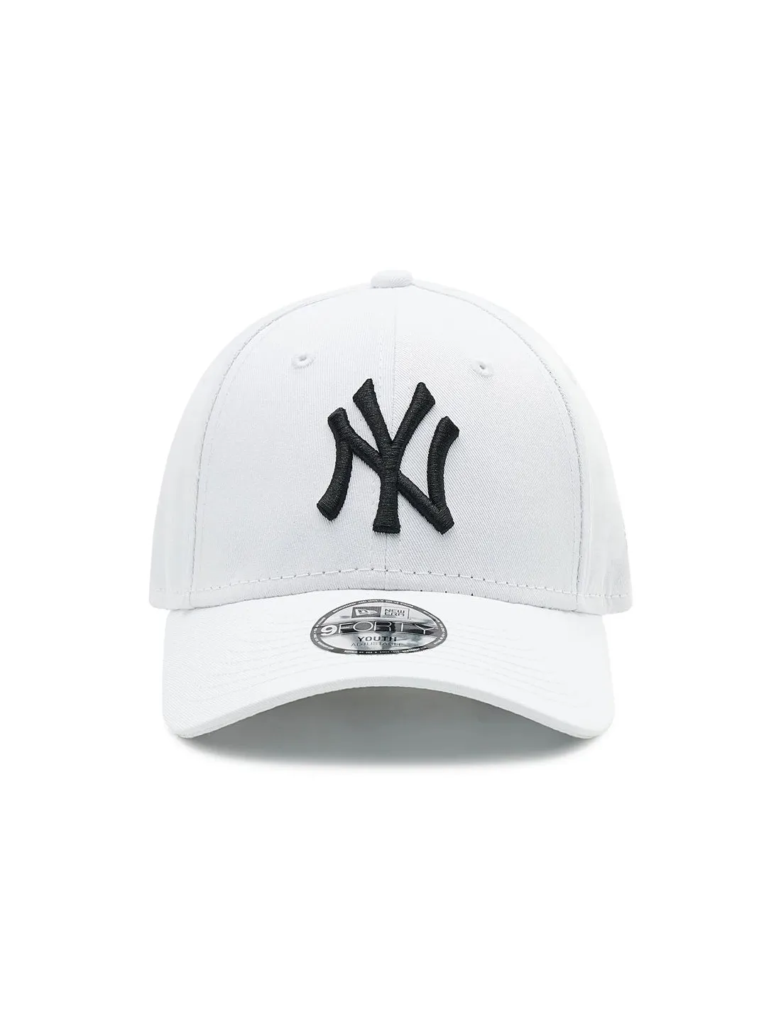 Gorra de béisbol New Era League Essential Yankees blanco Infantil