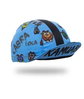 Gorra de running Kamuabu Comounacabra azul