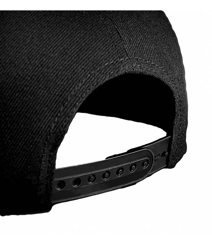 Gorra Hostile Snapback Negra Hyraw CAP-H0STILE-BK