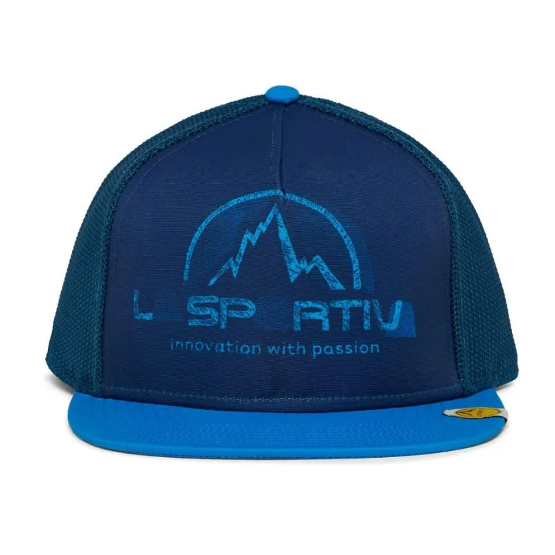 Gorra La Sportiva LS Trucker (Azul tormenta/Azul eléctrico)