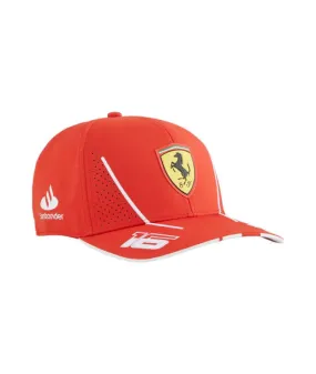 Gorra Puma Ferrari Replica Burnt Carlos Sainz Roja