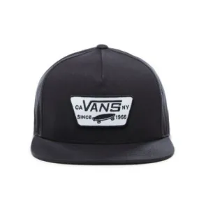 Gorra snapback Vans full patch (True Black)