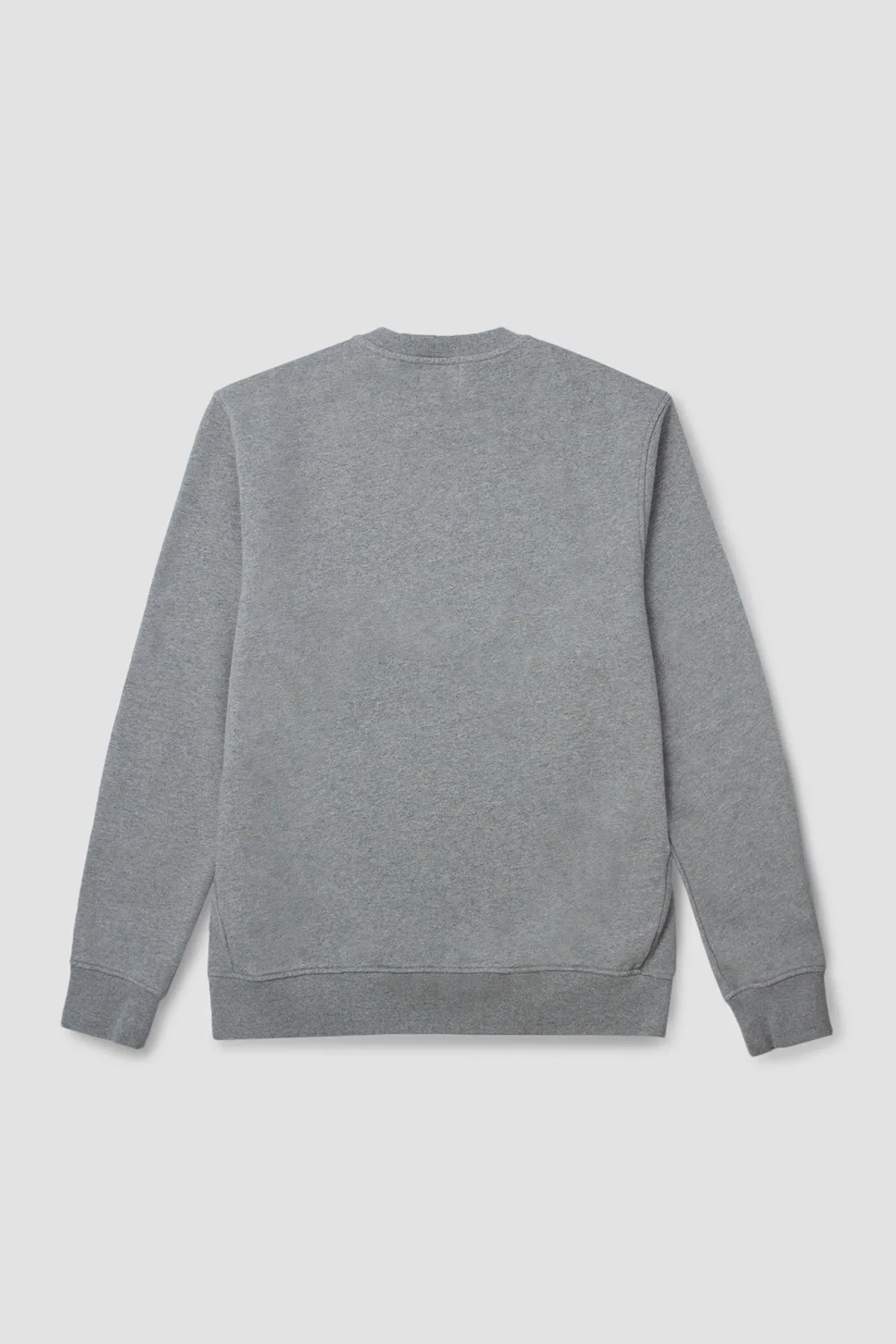 GREY LOGO CREWNECK