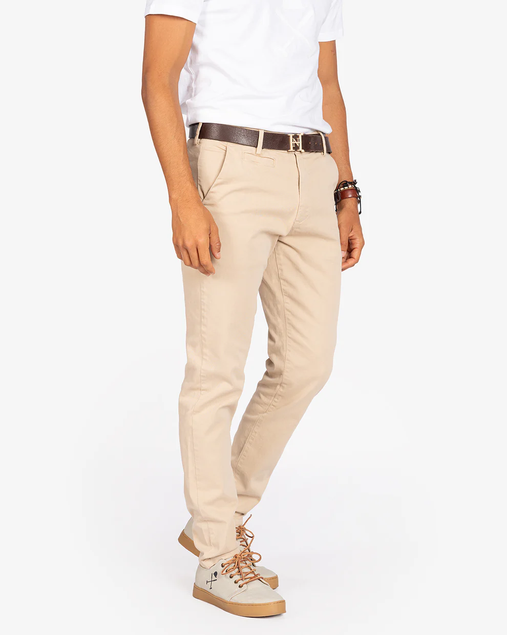 Harper pantalón chino icon camel