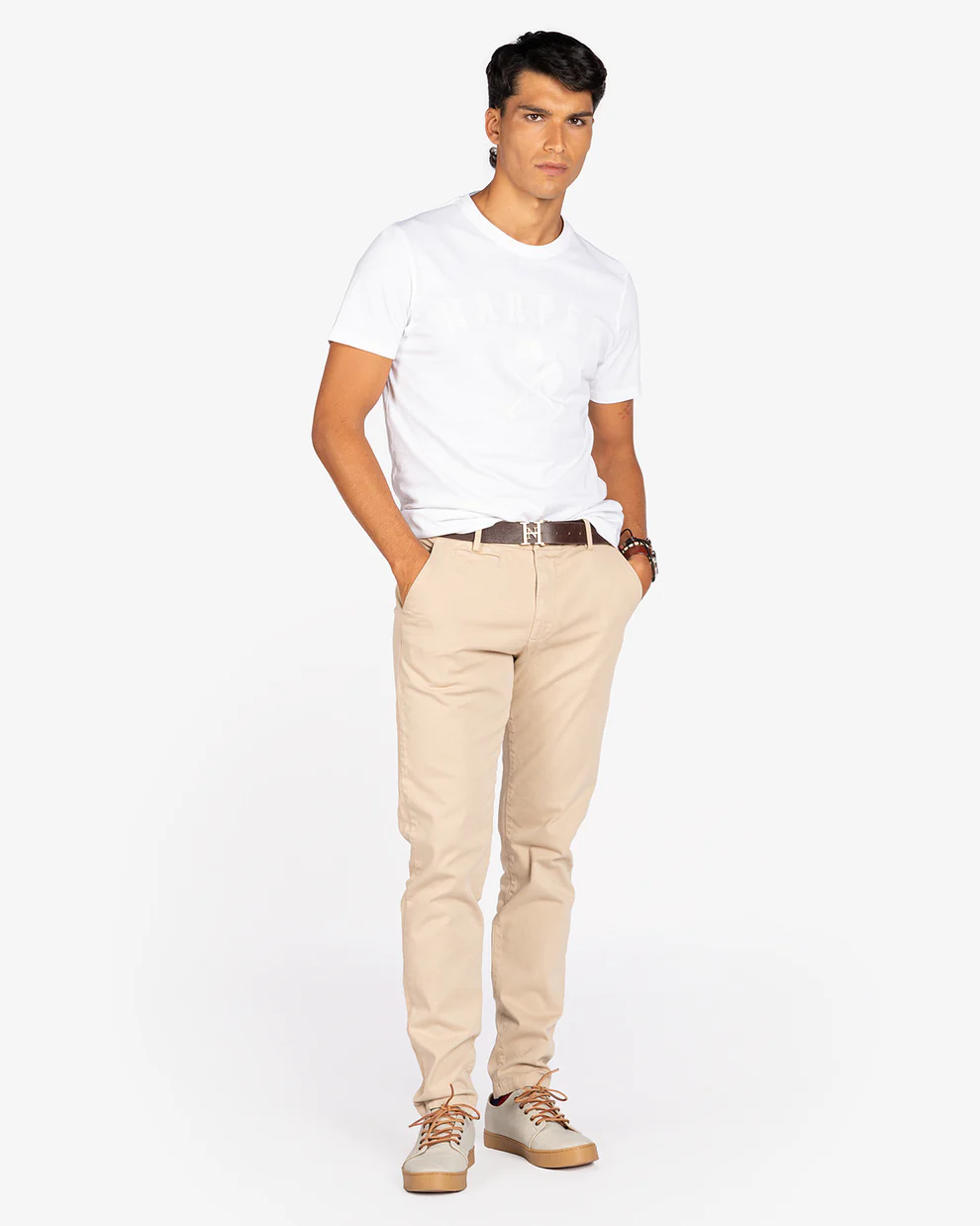 Harper pantalón chino icon camel