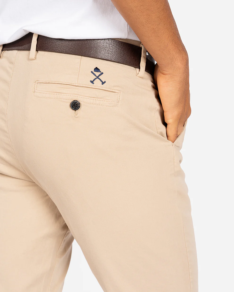 Harper pantalón chino icon camel