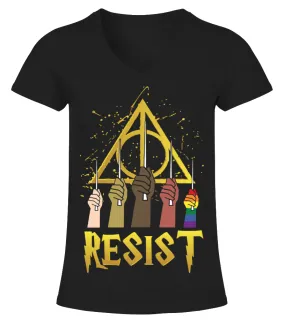 HARRY POTTER RESIST T SHIRT Camiseta cuello pico Mujer