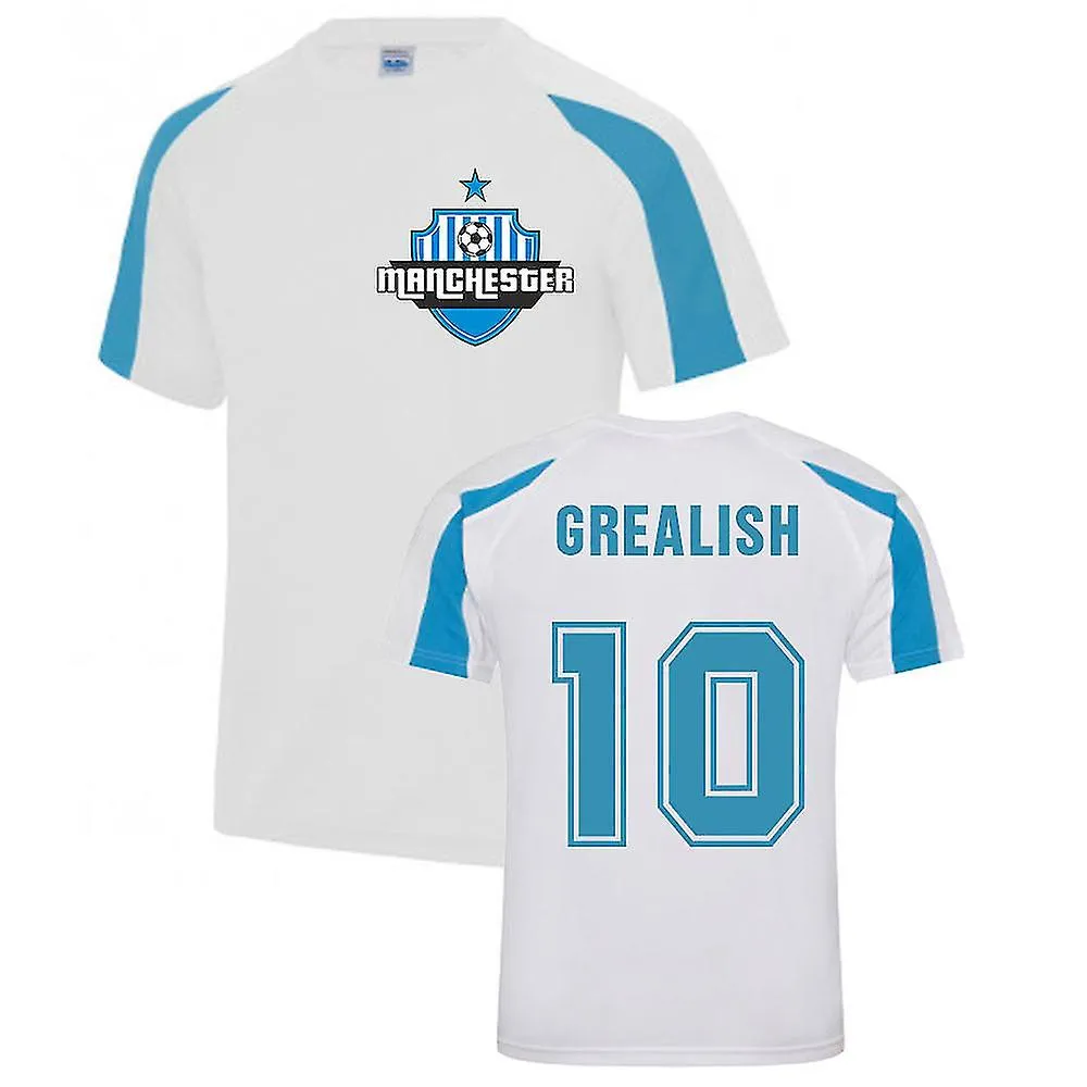 Jack Grealish Manchester Sports Training Jersey (blanco)