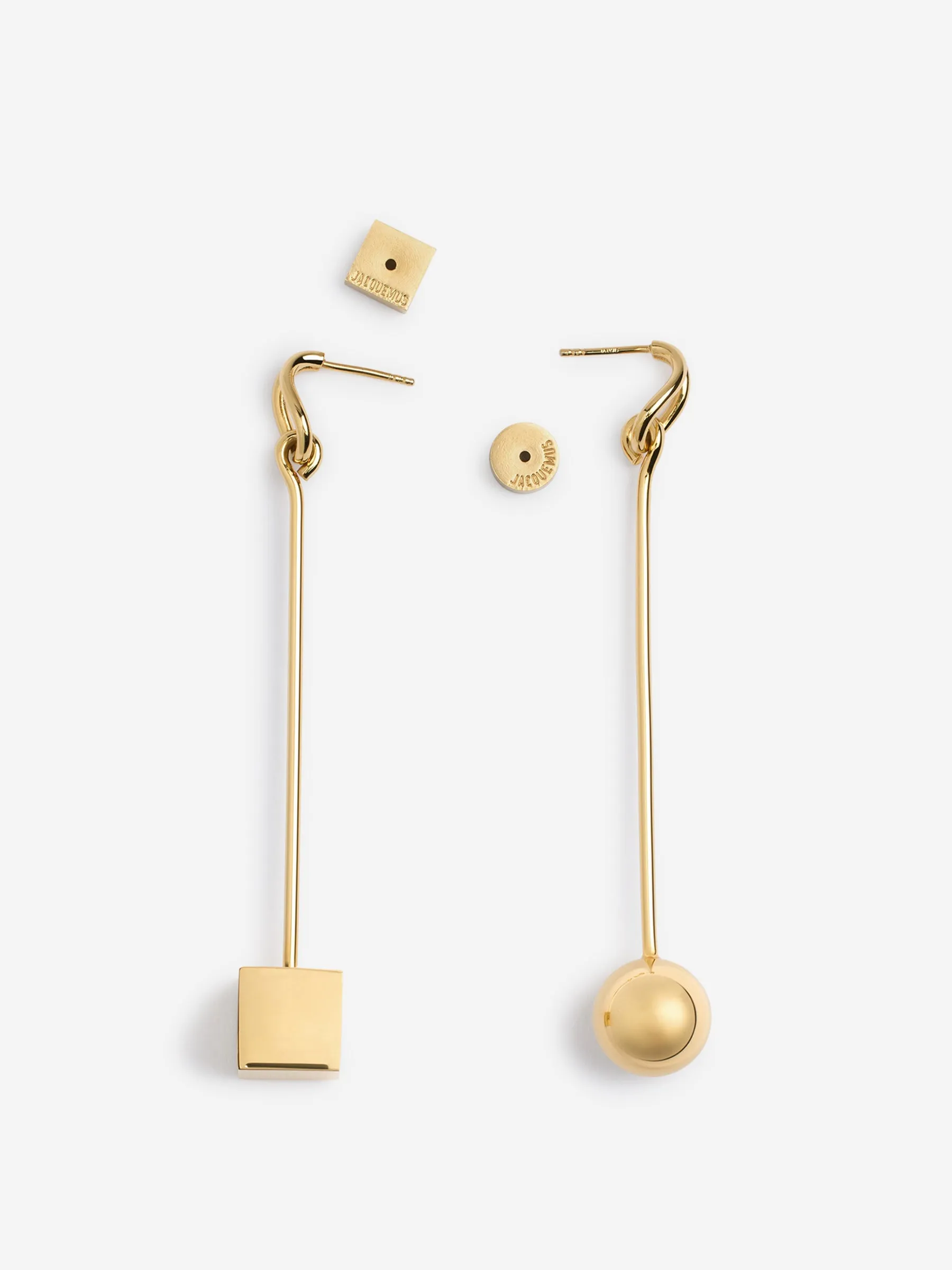 Jacquemus Pendientes Les Boucle Nodo