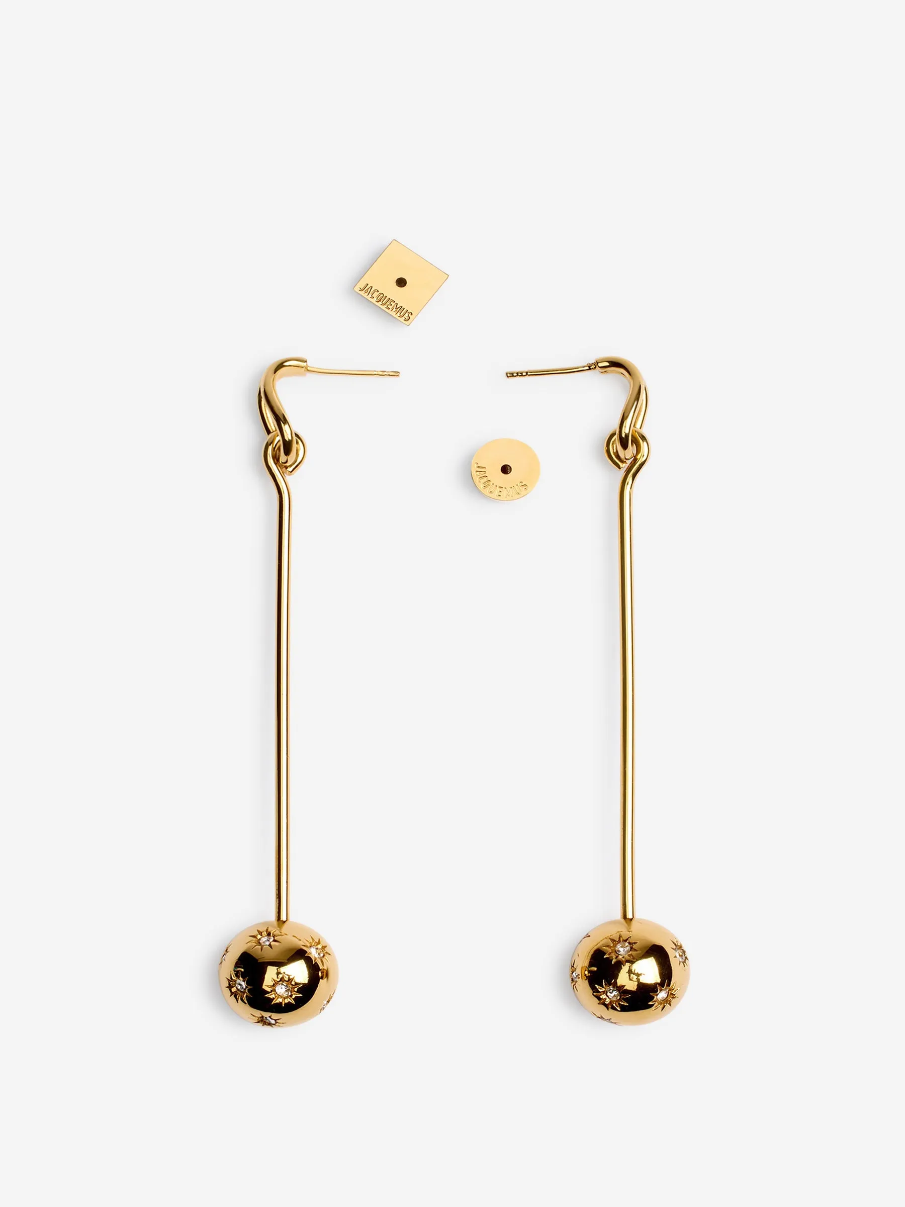 Jacquemus Pendientes Les boucles Nodo