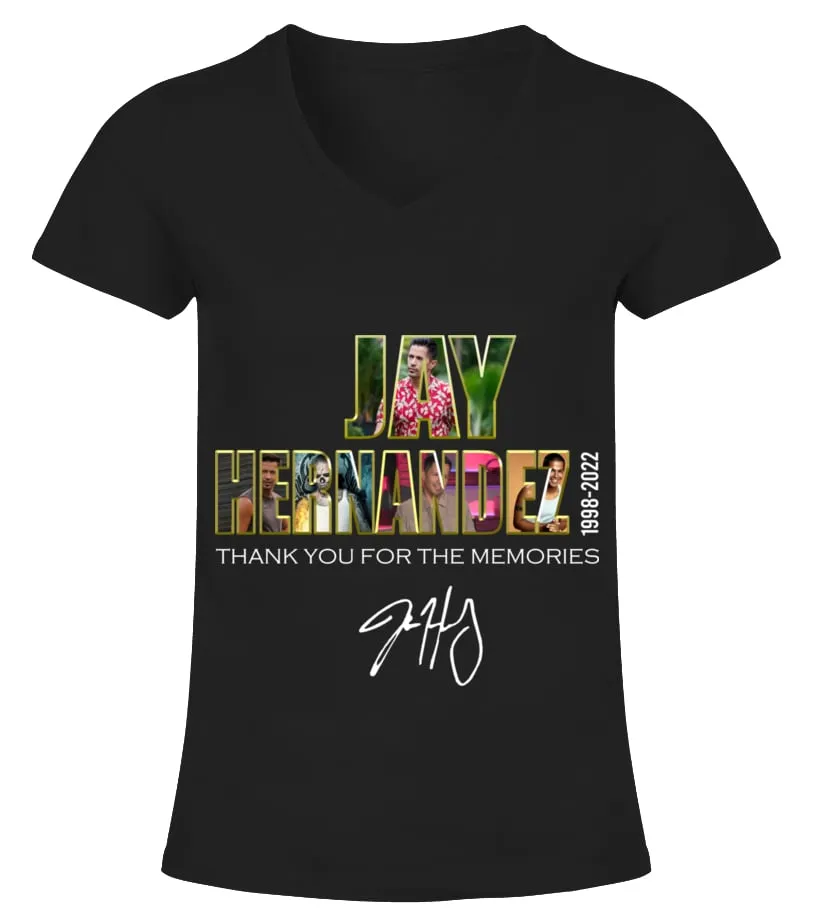 JAY HERNANDEZ 19982022 CAMISETA CUELLO PICO MUJER