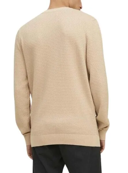 Jersey Jack and Jones Atlas Beige para Hombre