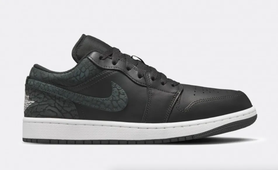 Jordan 1 Low "Black Elephant"