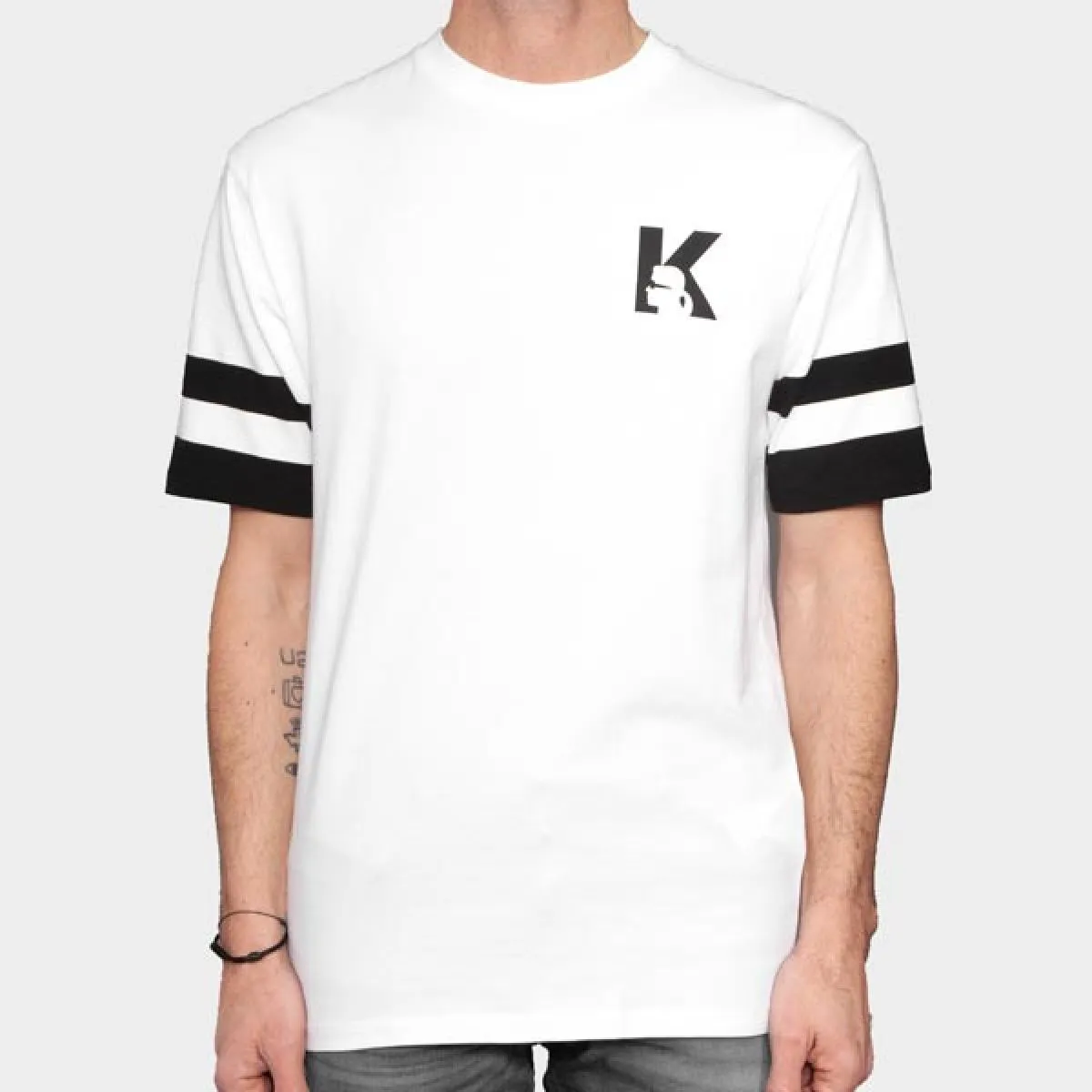 KARL LAGERFELD  CAMISETA BLANCA