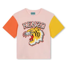 KENZO KIDS Camiseta de mangas a contraste