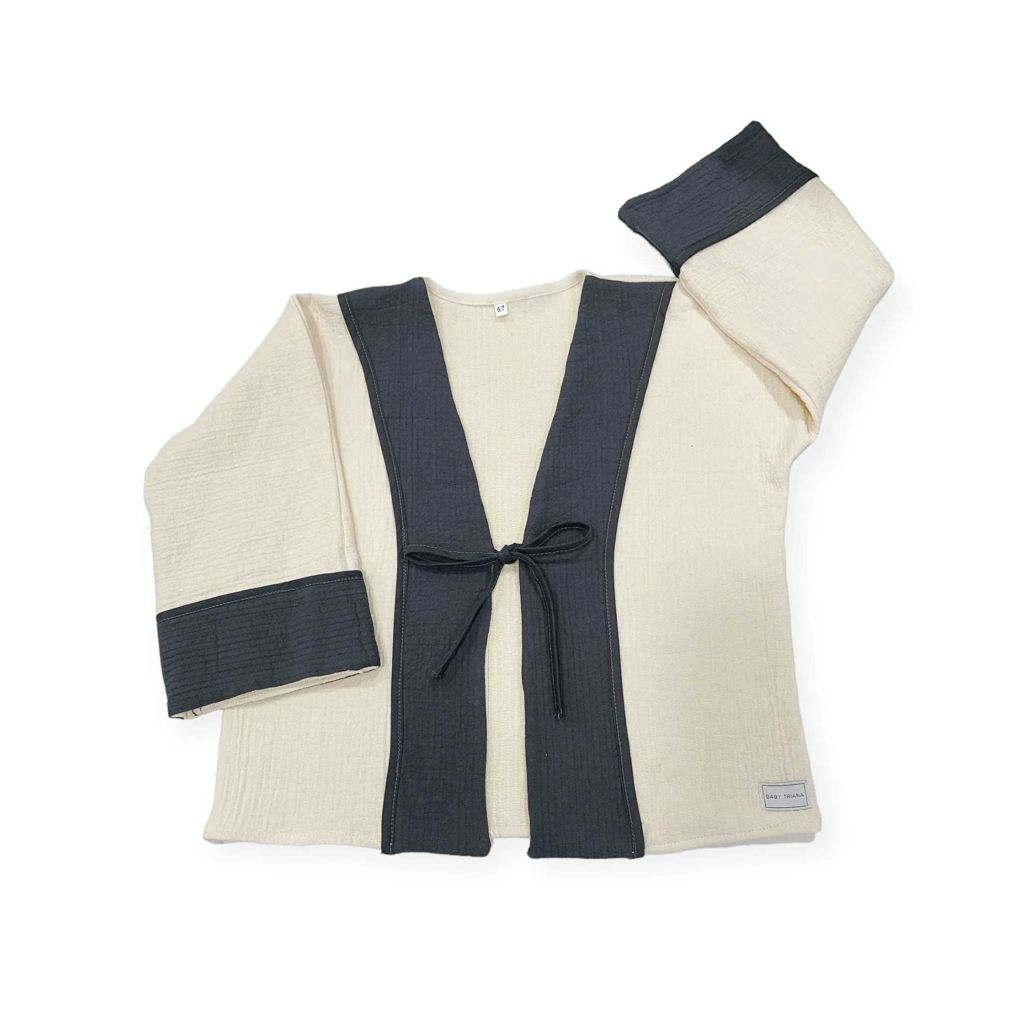 Kimono Acolchado Beige