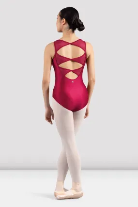 Ladies Mirella Glow Boat Neck Leotard