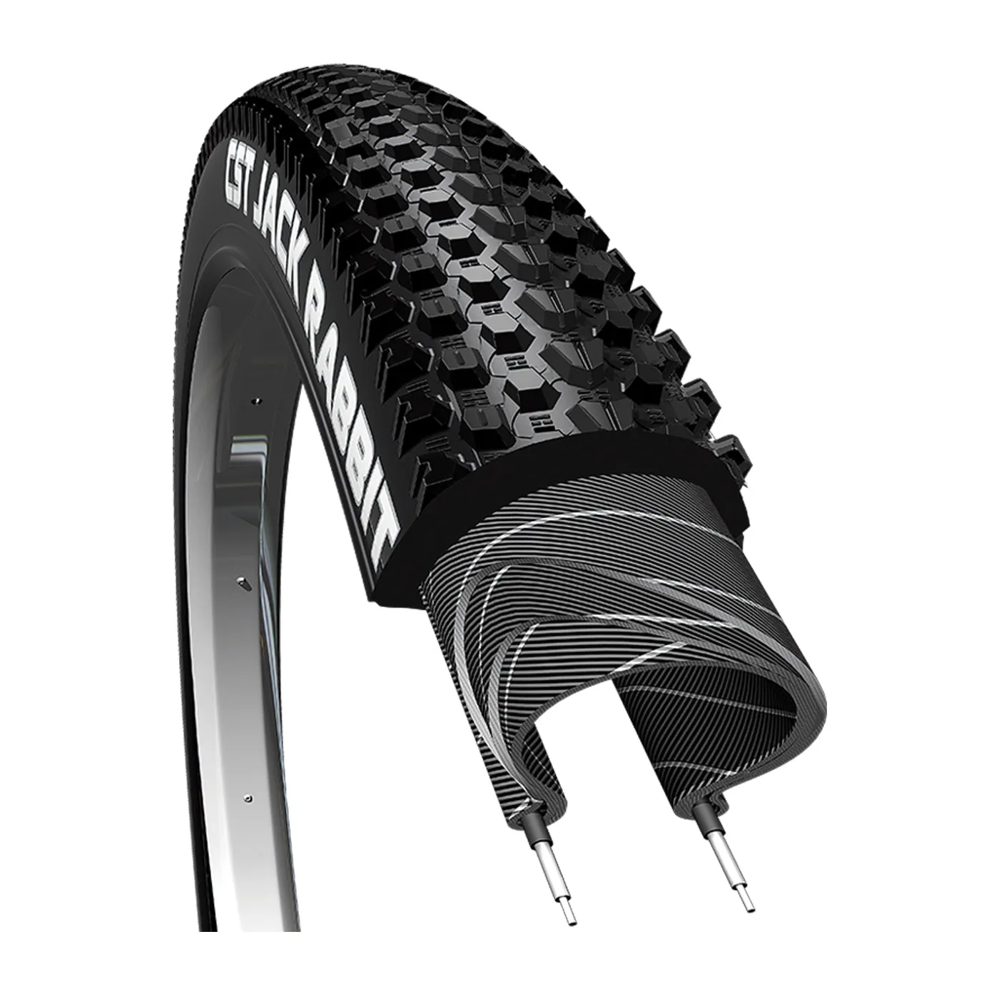 LLANTA CST 29X2.25 (56622) MTB JACK RABBIT NEGRA 60TPI DOBLABLE EPS TUBELESS C1747