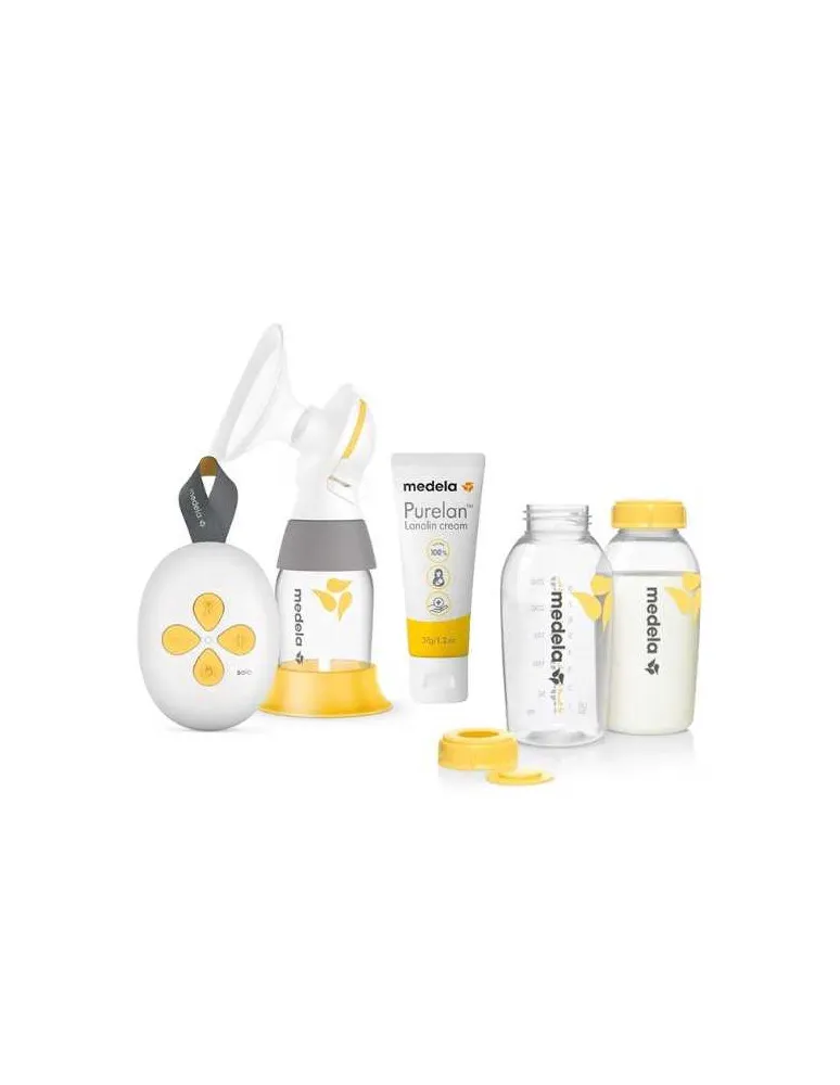 MEDELA PACK SACALECHES SOLO + PURELAN + BOTELLAS