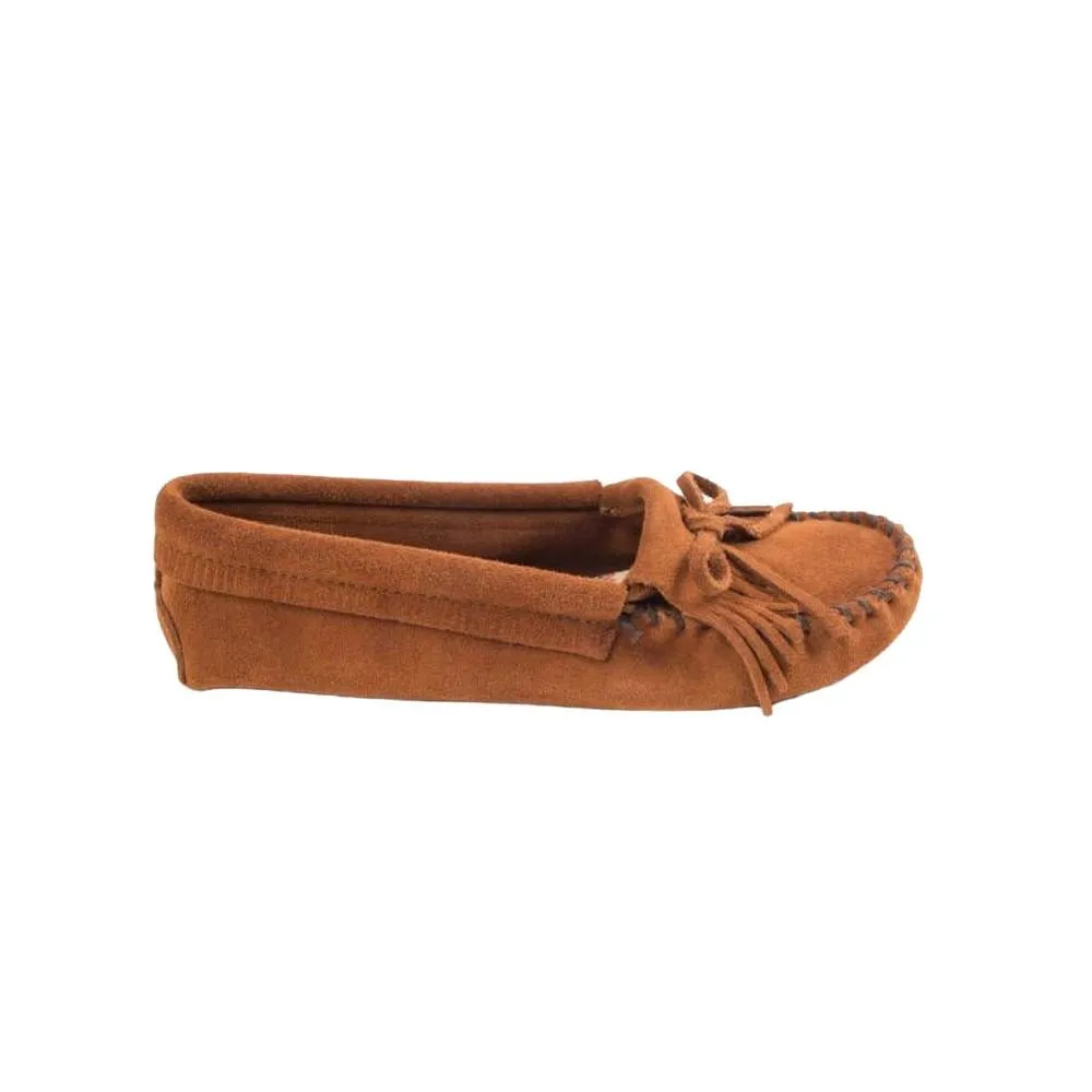 Minnetonka Femenino Kilty_Softsole Brown