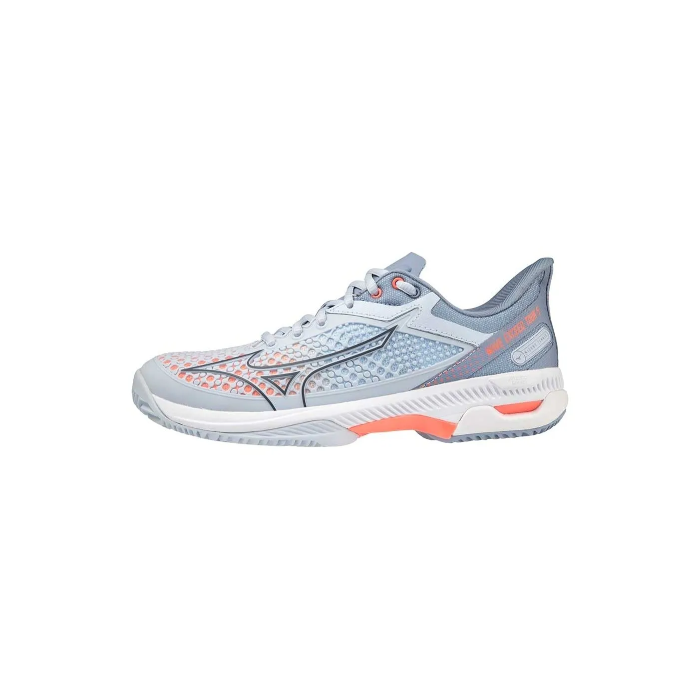 Mizuno Wave Exceed Tour 5 Clay Court Gris Mujer