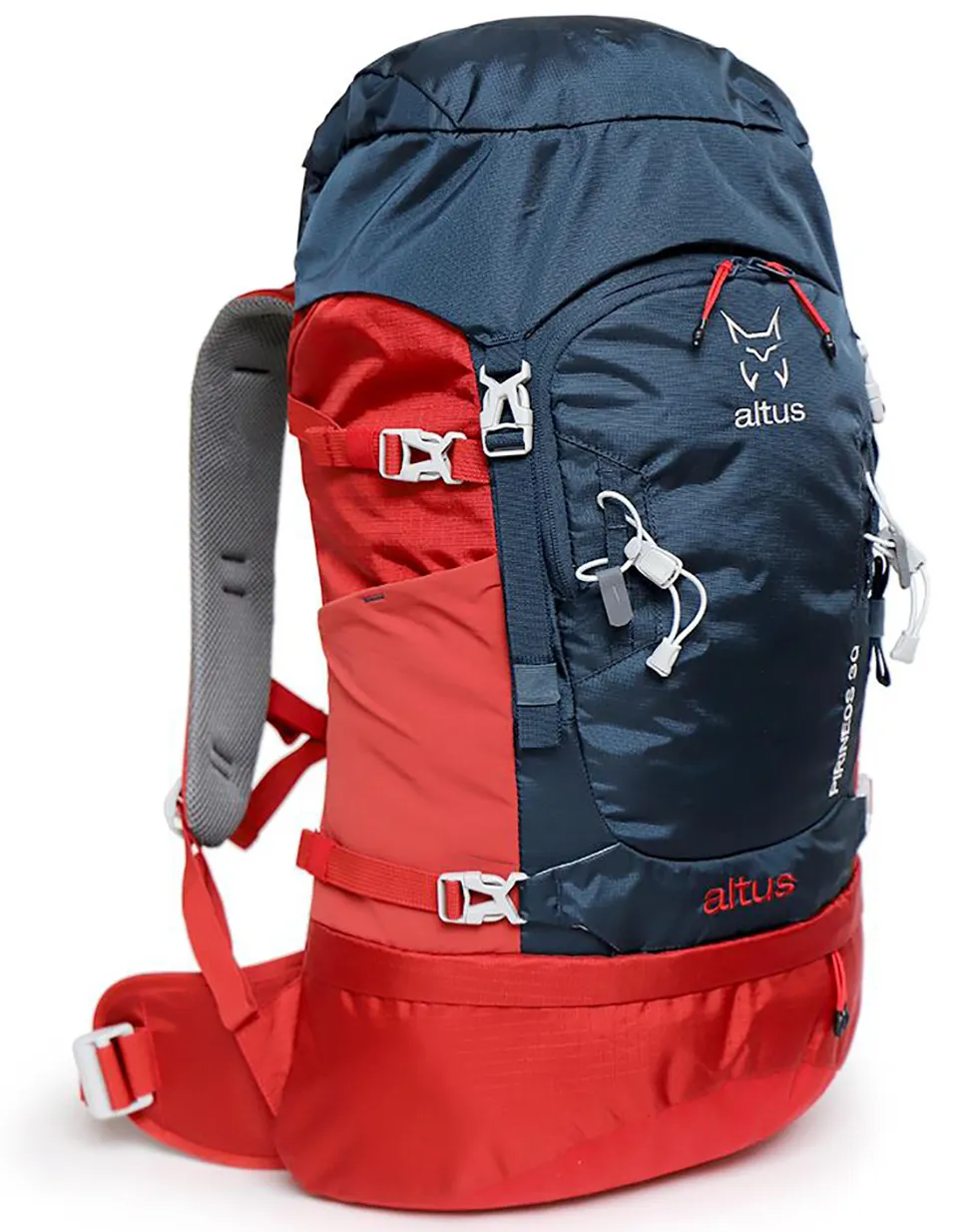 Mochila Altus Pirineos 30 Azul/Rojo