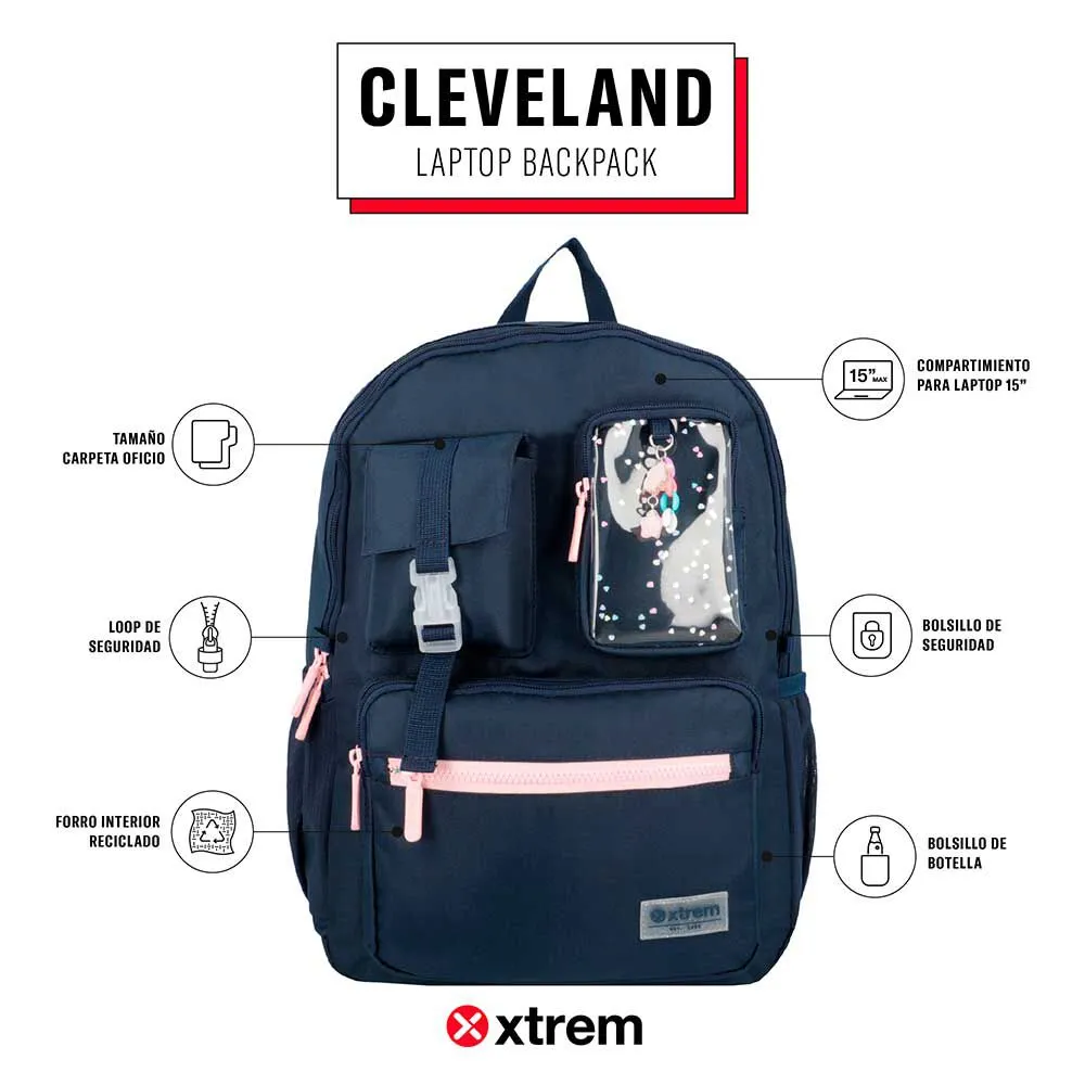 Mochila Notebook Xtrem Cleveland 5XT Azul 15"