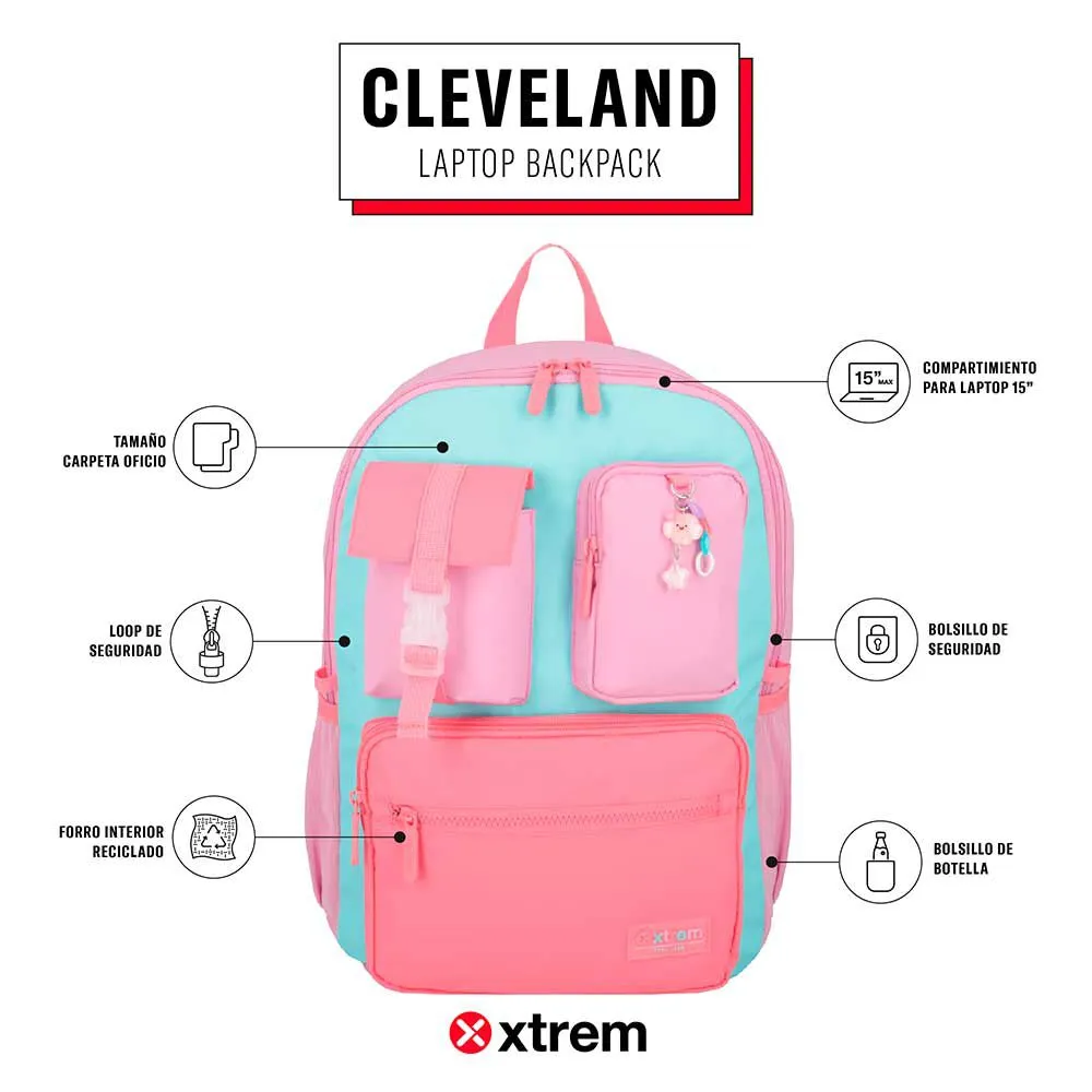 Mochila Notebook Xtrem Cleveland 5XT Multicolor 15"