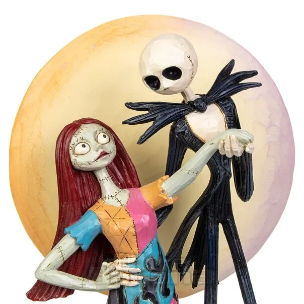 Nightmare Before Christmas Figura Jack y Sally Bailando A La Luz De La Luna