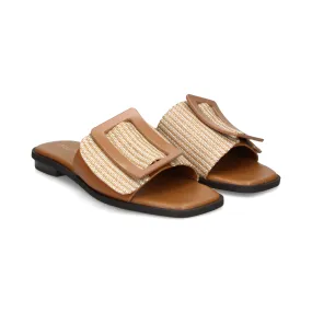 NOA HARMON Sandalias planas de Mujer MULTICOLOR CUER