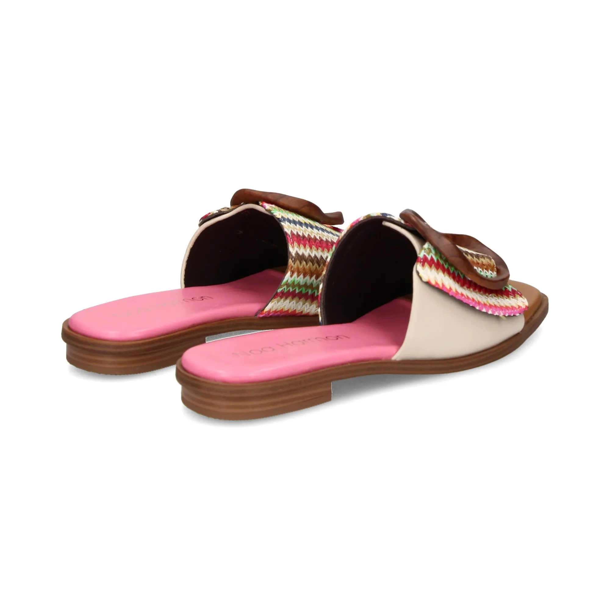 NOA HARMON Sandalias planas de Mujer MULTICOLOR FUXS