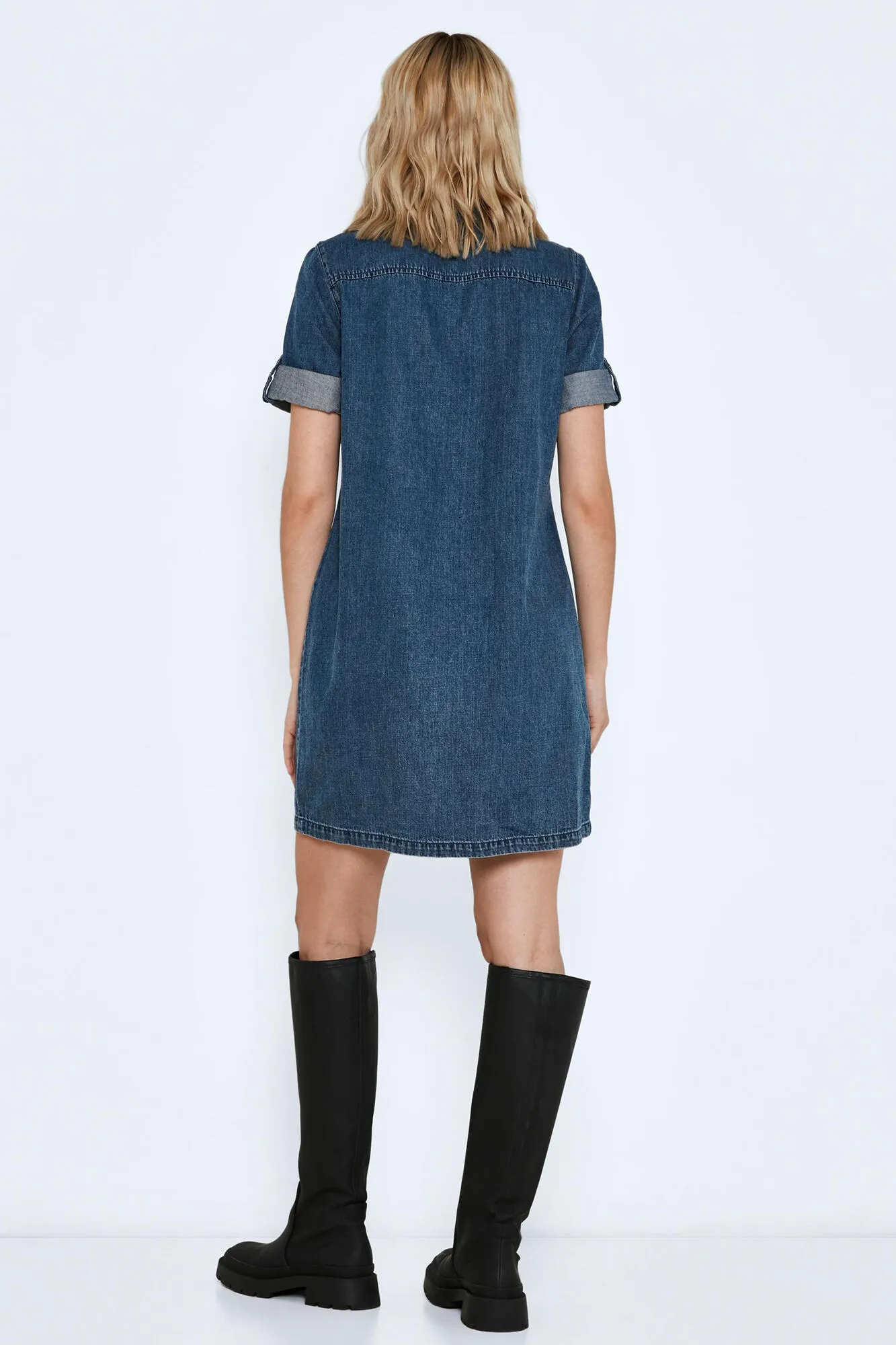 Noisy May Vestido corto denim