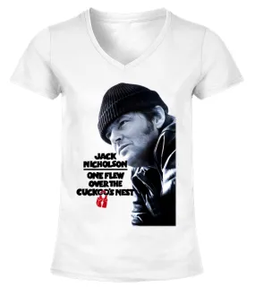 One Flew Over the Cuckoo's Nest WT 006 Camiseta cuello pico Mujer