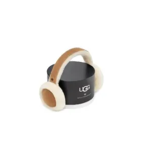 Orejeras Bluetooth de piel de oveja para mujer UGG (Castaño)