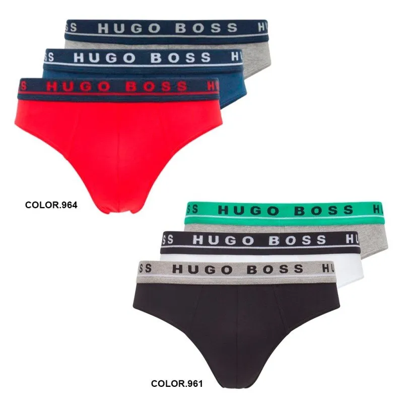 Pack 3 Slip Hugo Boss 50325402