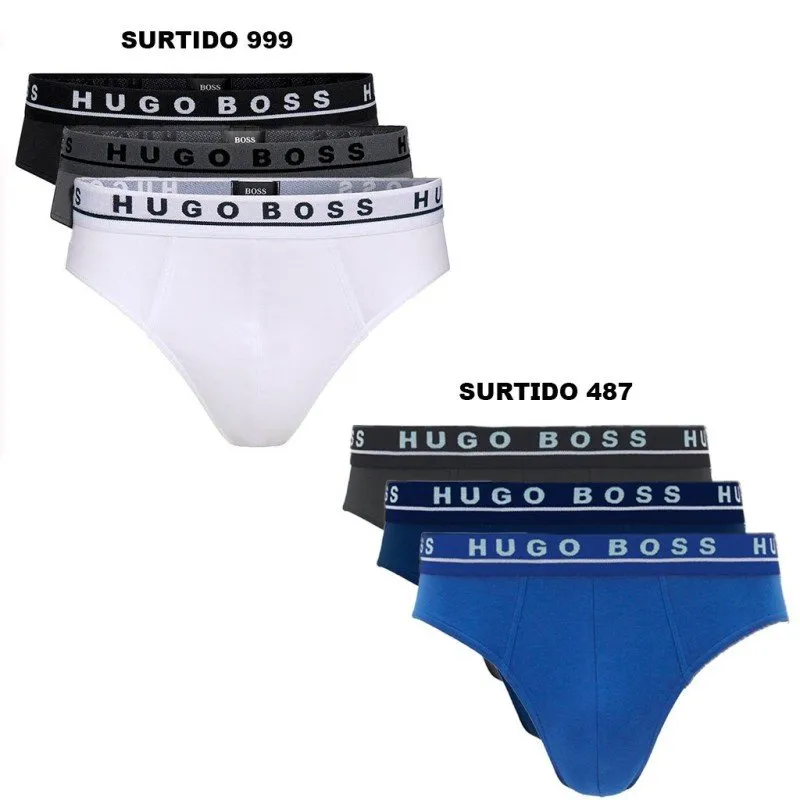 Pack 3 Slip Hugo Boss 50325402