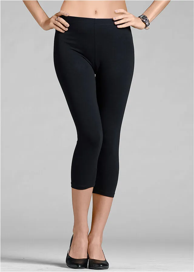 PACK DE 2 LEGGINGS CROPPED NEGRONEGRO